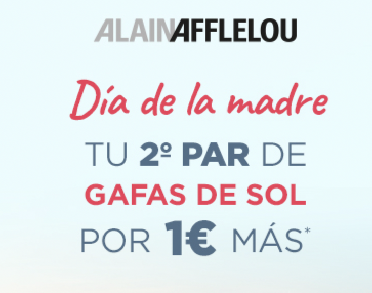 Promoción Día de la madre Alain Afflelou